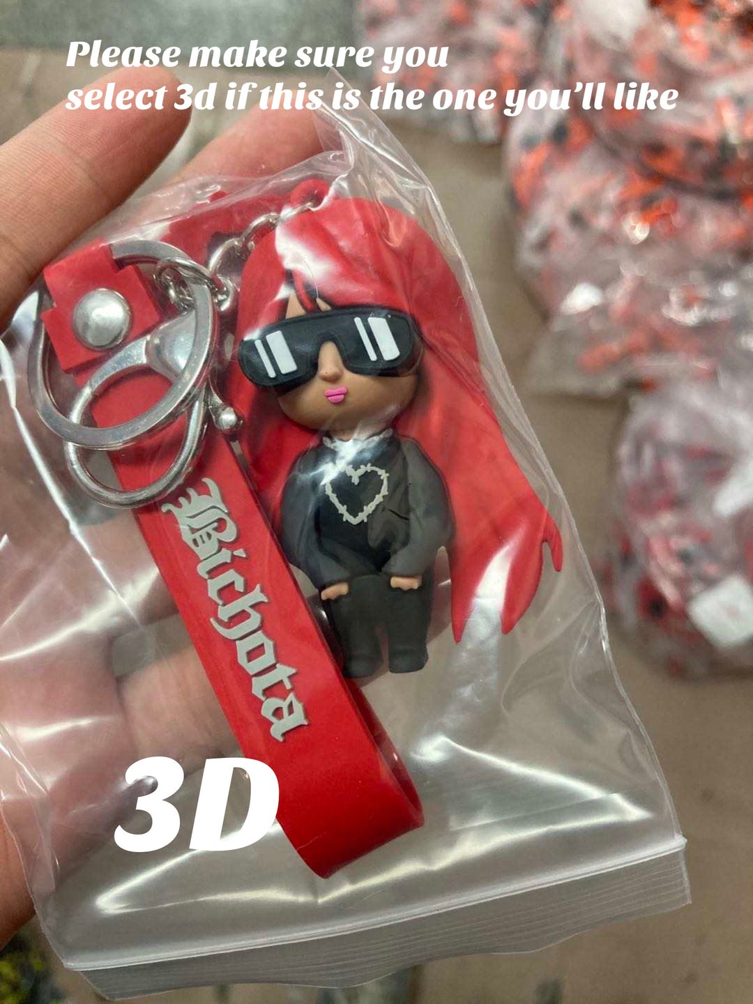 bichota keychain