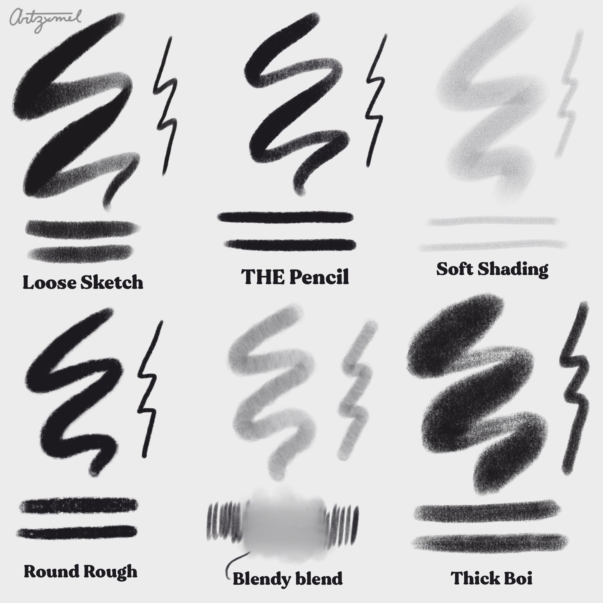 Procreate Sketch Brushes Digital Sketch Brushes Sketch Etsy