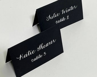 Escort & Place Cards | Handwritten Calligraphy
