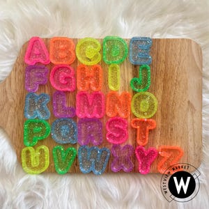 サマーグリッターレジンアルファベットフルセット大文字