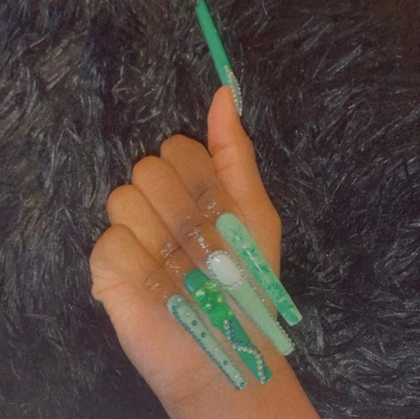 Custom Luxury Press on nails Etsy Custom Luxury Press on nails Etsy