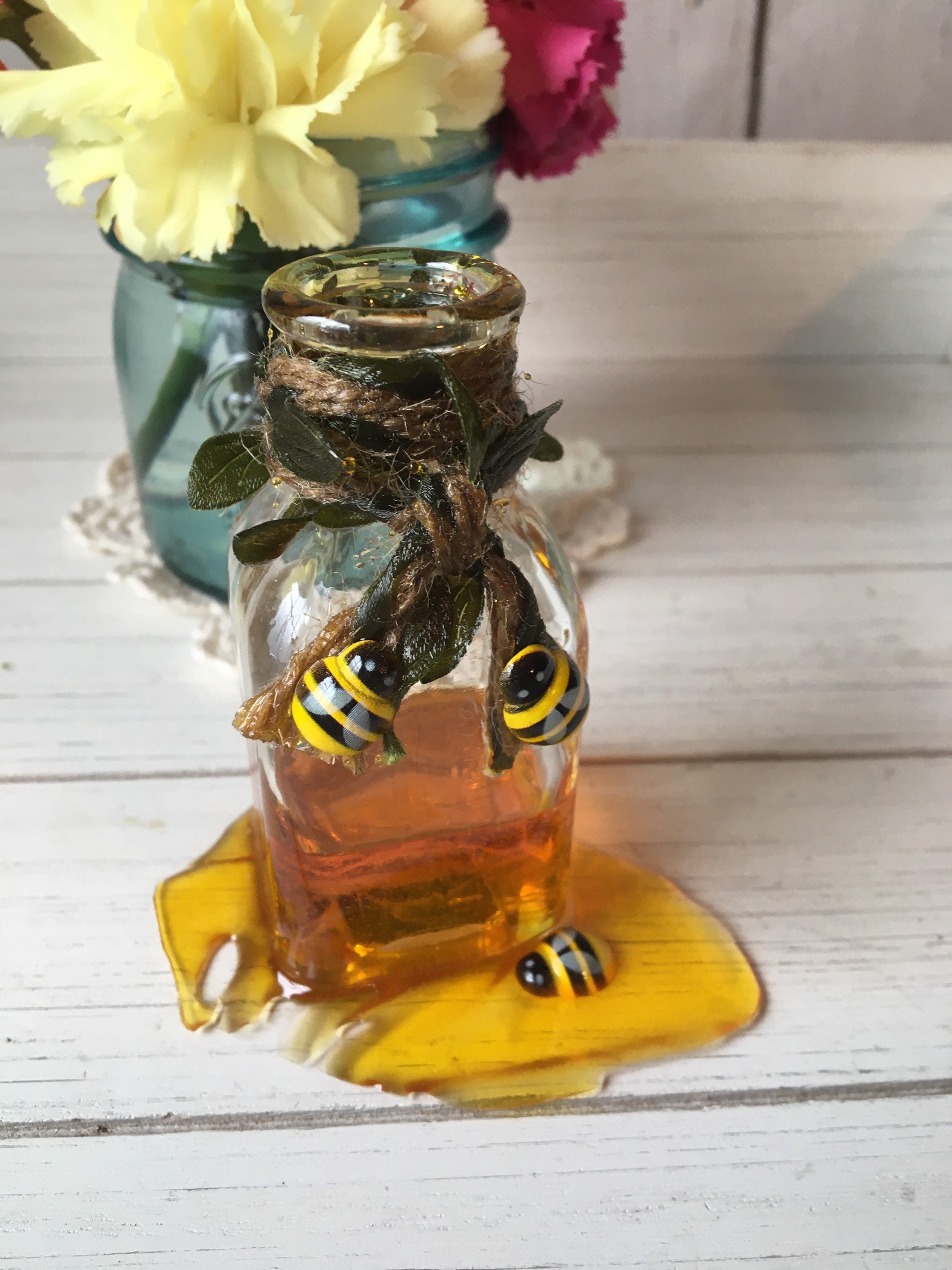 Jar of Faux Honey Etsy