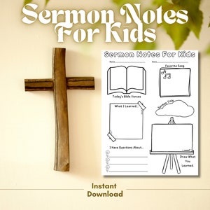 Actividades de recursos para niños cristianos, Lo que aprendí, Notas de sermones para niños, Niños predicadores, Notas de sermones, Versículo de memoria, Iglesia para niños imprimible