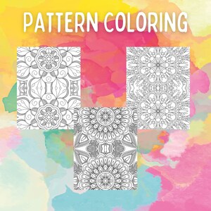 Color Me Beautiful, Beautiful Patterns Coloring, All Colors Are Beautiful, Calm Coloring Pages, Pattern Coloring Page,Printable PDF Download