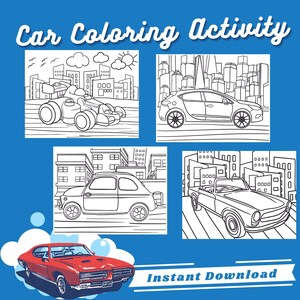 Race Car Coloring, Car Coloring Pages, Colored Car, Race Car Driver, Color Pages Printable, Car Racing, Party Activities, Kids Party Favors