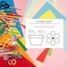 Build A Flower Printable Craft,indoor Preschool Activity,early Spring ...