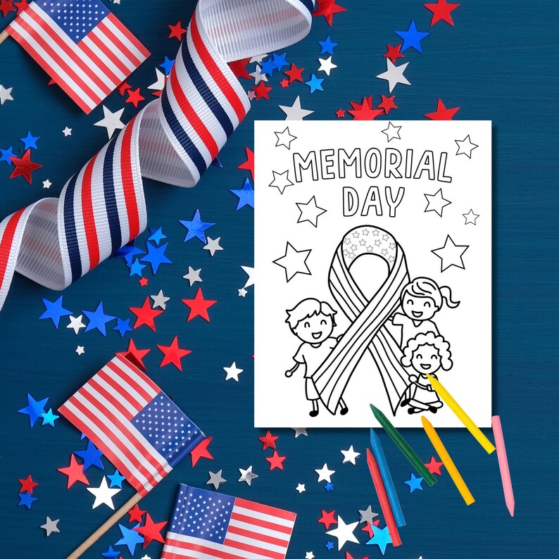 Memorial Day Coloring Pages, Honor Our Heroes, Patriotic Coloring