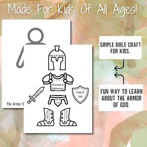 Helmet of Salvation, Armor of God Craft, Full Armor of God,shield of ...