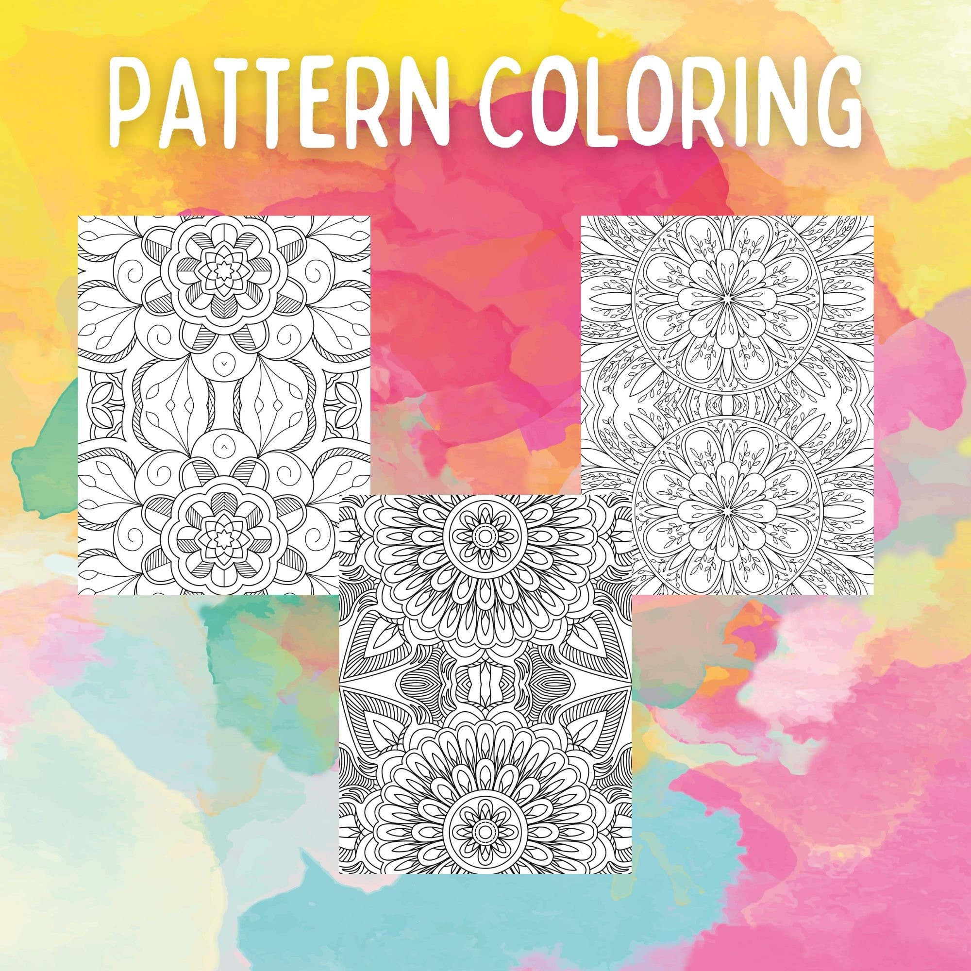 Color Me Beautiful, Beautiful Patterns Coloring, All Colors Are ...