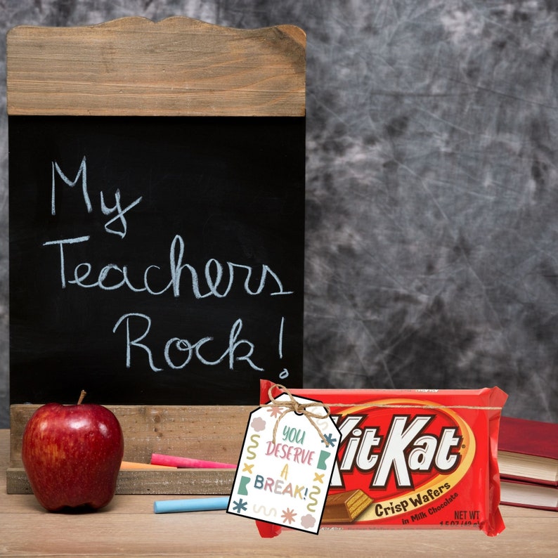 Kit Kat Tags, Spring Break Tags, Summer Break Tags, Teacher ...