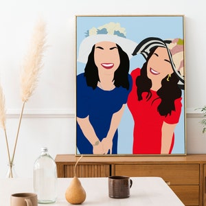 Retrato digital minimalista personalizado, arte digital sin rostro imprimible perfil de arte imagen regalo personalizado, impresión de retrato sin rostro