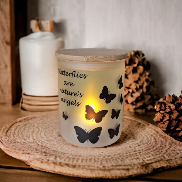 Butterfly Candle Etsy