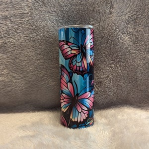 Butterfly Mandala Custom Engraved YETI Tumbler – Sunny Box