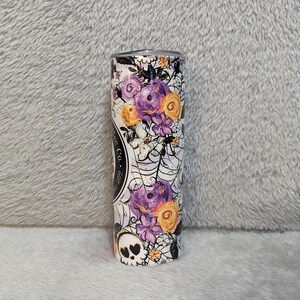 Witch Tumbler Can Be Personalized, Includes A Reusable Straw, Halloween Gift, 20oz Tumbler For Hot Or Cold Beverages image 4