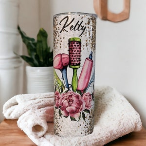 Hair Stylist Tumbler Can Be Personalized, Hair Stylist Cup With Name, Salon Gift, Hair Stylist Gift, Salon Tumbler, Stylist Cup