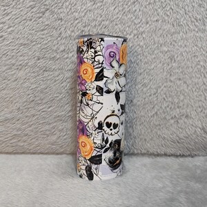 Witch Tumbler Can Be Personalized, Includes A Reusable Straw, Halloween Gift, 20oz Tumbler For Hot Or Cold Beverages image 5