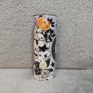 Witch Tumbler Can Be Personalized, Includes A Reusable Straw, Halloween Gift, 20oz Tumbler For Hot Or Cold Beverages image 2
