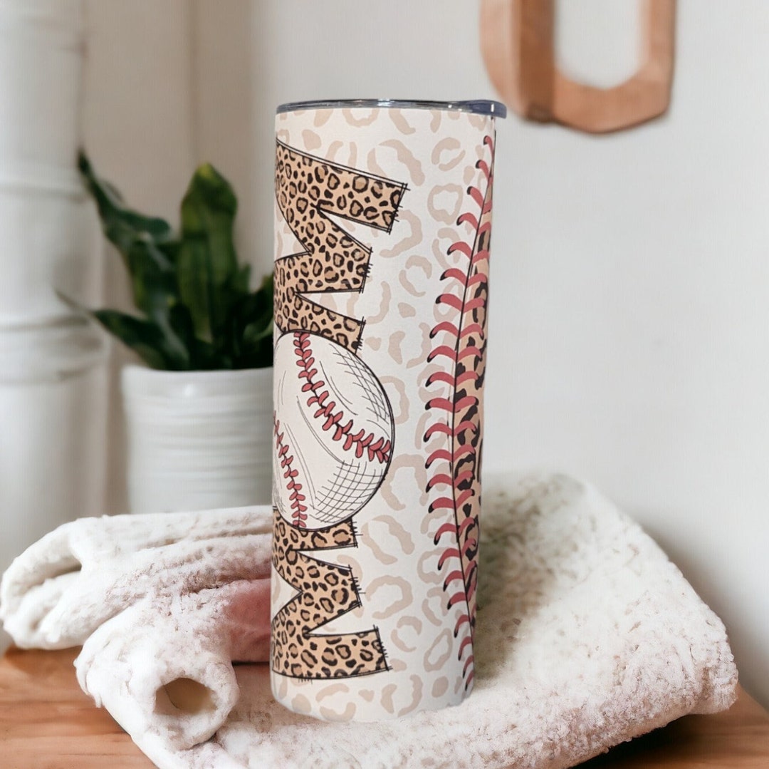 Baseball Mom Tumbler, Baseball Mom Cup, Gift for Her, Gift for Mom, Sports Cup for Mom, 20oz