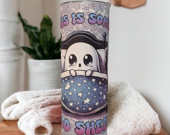 This Is Some Boo Sheet Ghost Tumbler, Halloween Cup, Ghosts Cup, Spooky Halloween Gift, 20oz Tumbler With Straw, Halloween Party Gift