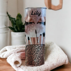 Cosmetologist Tumbler Can Be Personalized, Cosmetologist Cup With Name, Makeup Tumbler, Gift For Cosmetologist, Cosmetologist Gift For Her
