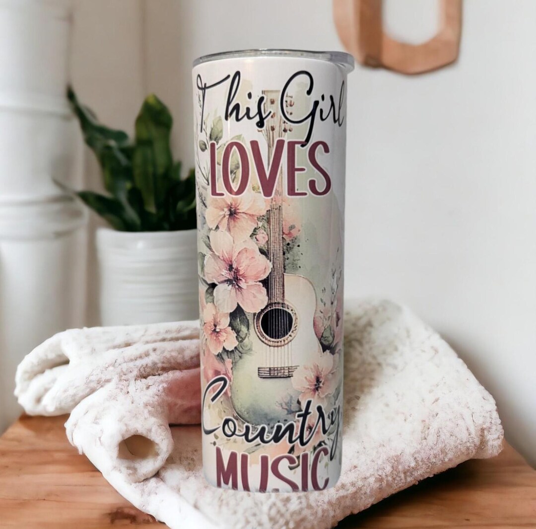 This Girl Loves Country Music Tumbler, Great Gift for Country Music — free download
