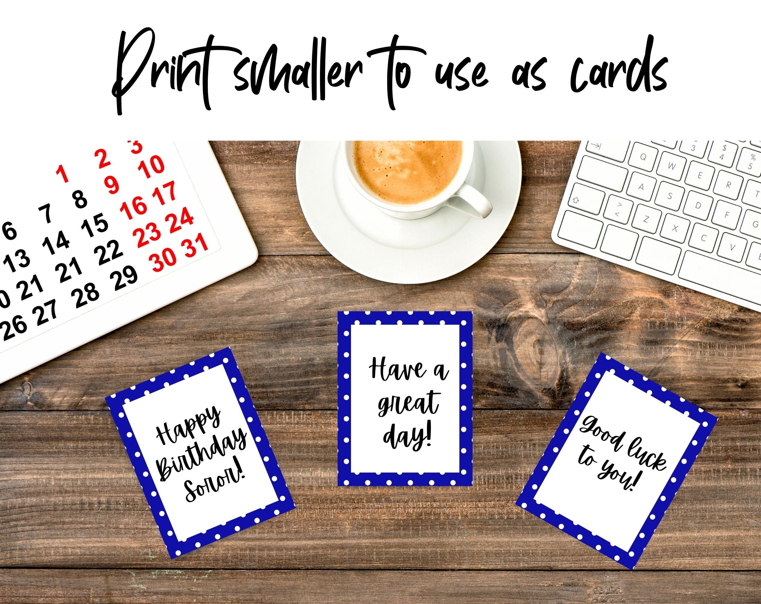 Printable Stationery Set, Instant Download Stationery, US Letter PDF ...