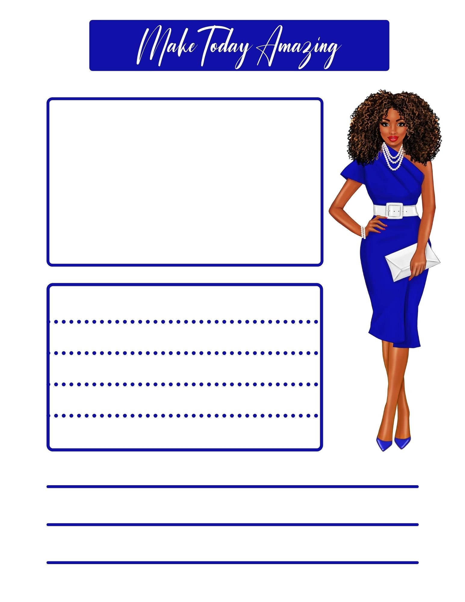 Printable Stationery Set, Instant Download Stationery, US Letter PDF ...