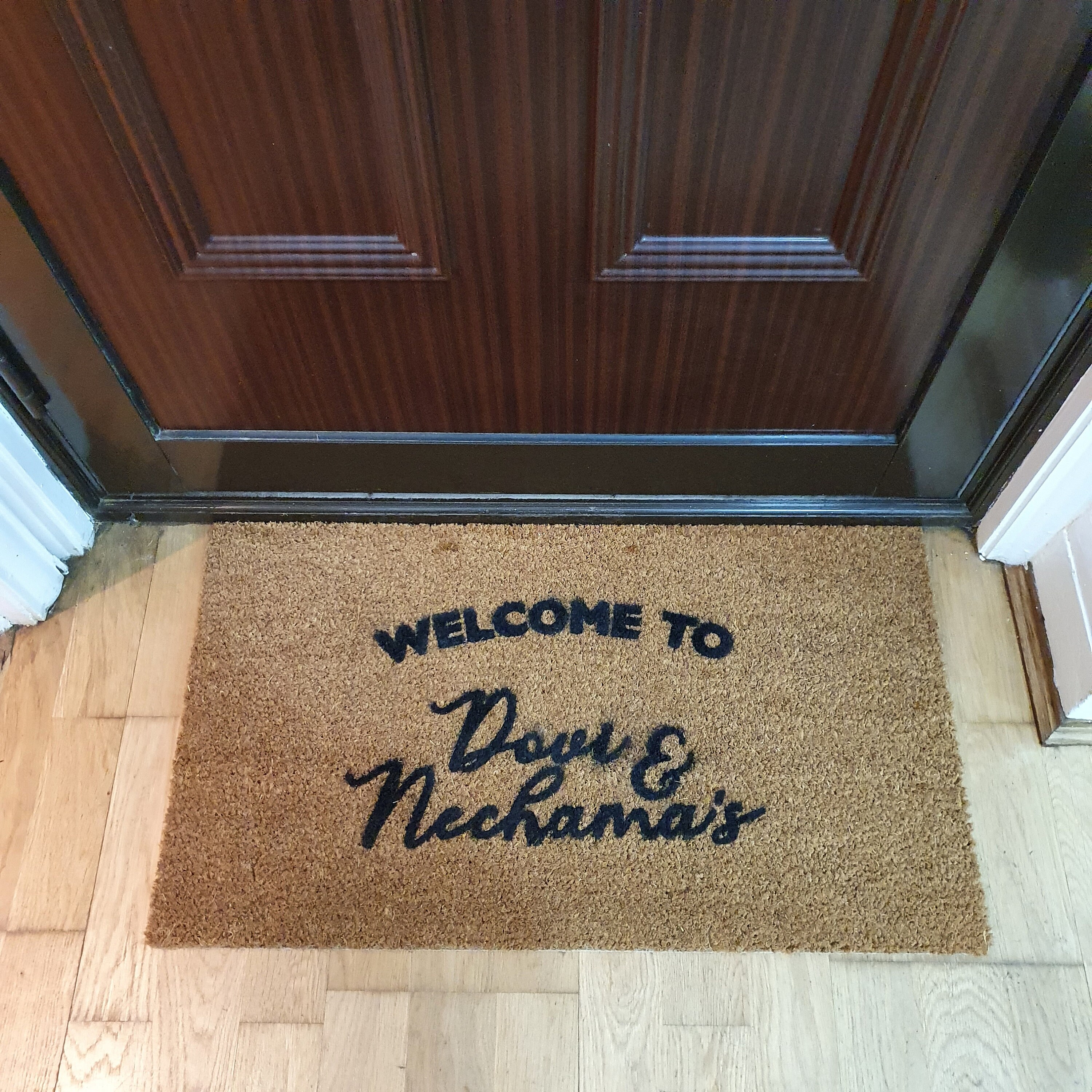 Personalised 60x40cm Door Mat/house Mat Etsy UK