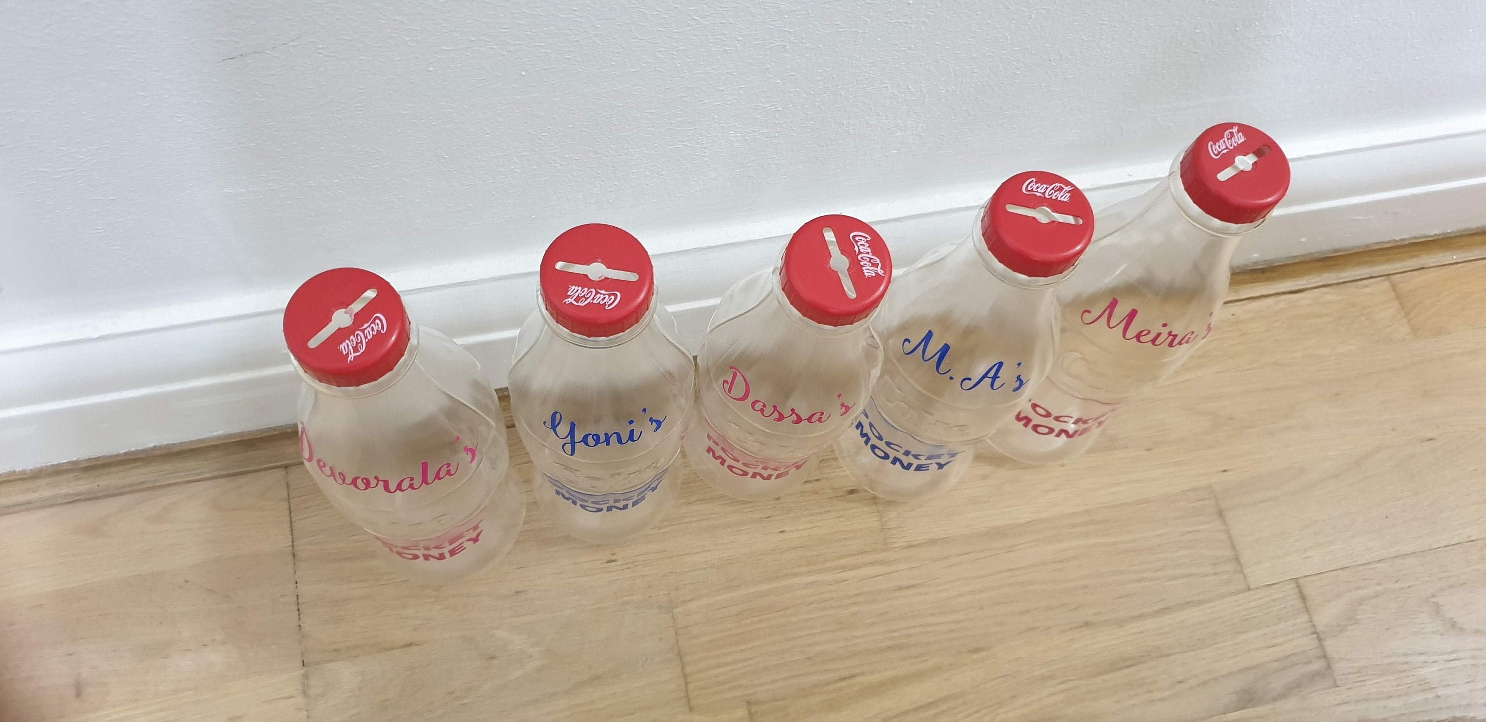 Personalised Coke Saving Piggy Bank Bottle. Vinyl Etsy