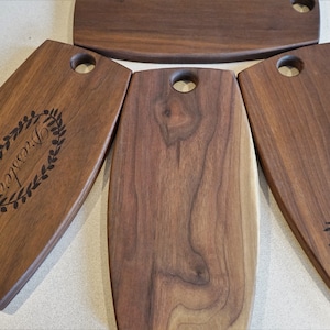Personalized Walnut Charcuterie Board Serving Board Personalized Cheese Board Engagement Gift Wedding Anniversary Valentine’s Day
