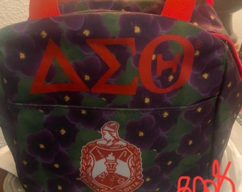 Delta Sigma Theta Violet thermische lunchtas