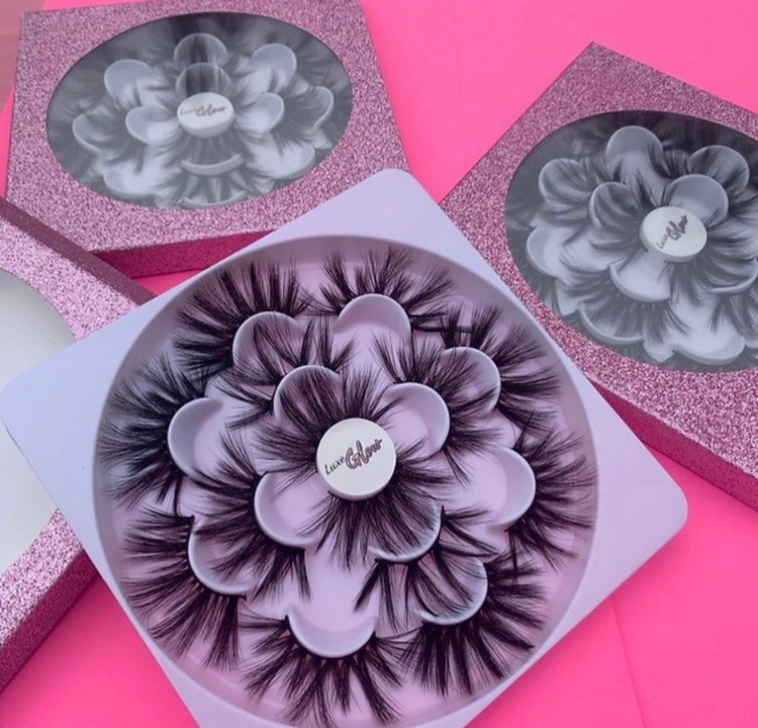 Lotus Flower Bomb Lash Tray Lash Bulk Eyelash Pack Lash Etsy
