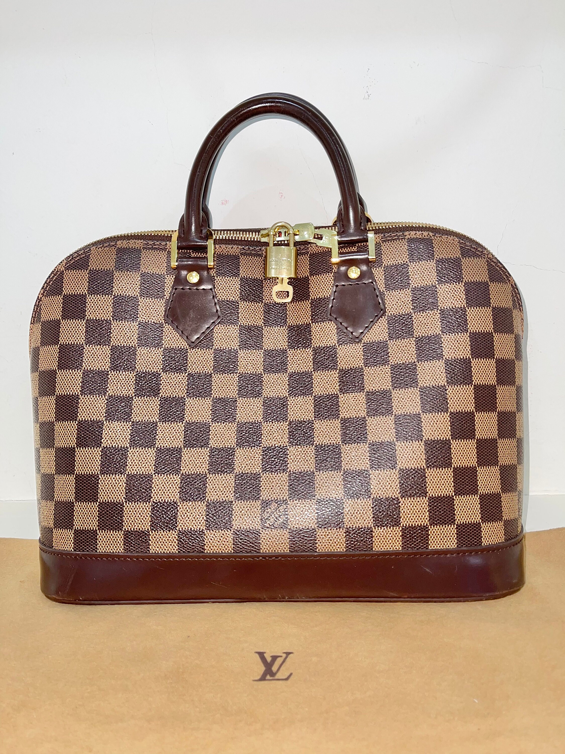 LV BLOOMSBURY GM REVIEW, Damier Ebene Crossbody Laptop Bag