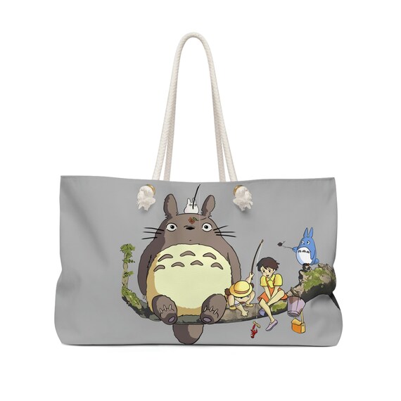 My Neighbor Totoro Canvas Crossbody Messenger Bag Basic Style 2022