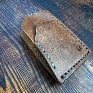 Billetera híbrida minimalista y delgada con bolsillo frontal Ronin para 8 tarjetas y efectivo