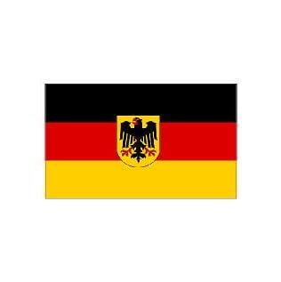 6 Inch German Eagle Decal Sticker - Deutschland Flag Colors, Die-Cut Vinyl No Background