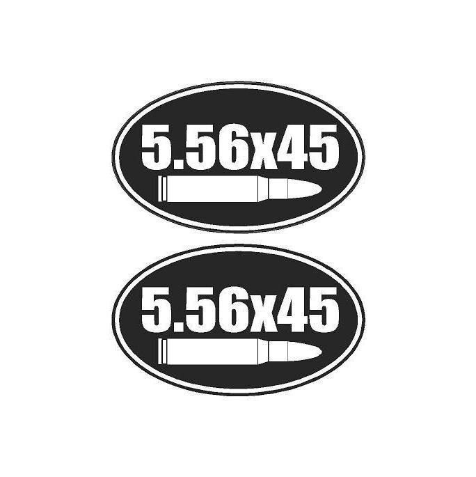 (2) Got Ammo Sticker Decals – 6x2.25 Inches, Guns & Ammunition Theme By WarlordOne