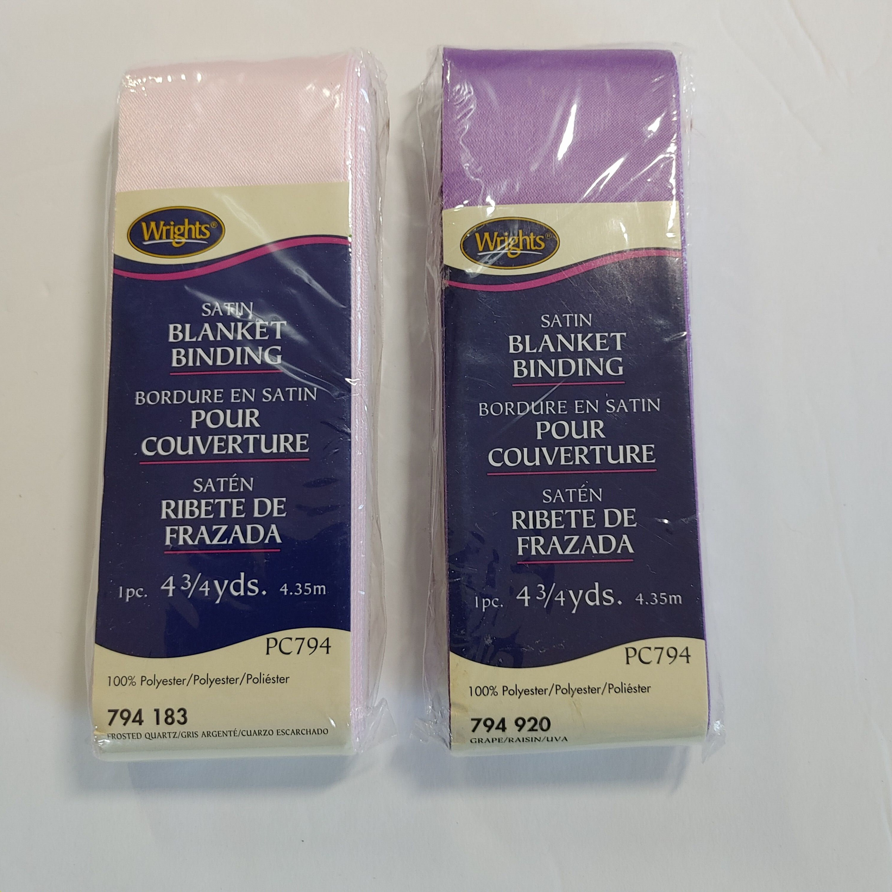 Wrights Sbieco Satinato Per Coperte - Piegatura Singola, Colore Menta, 2,4 Cm X 4,3 Metri - 6