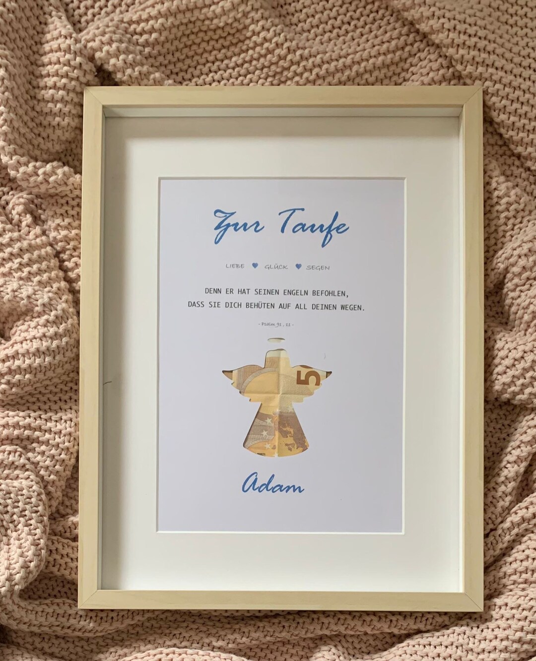 Taufe , Geldgeschenk Taufe, Geschenk zur Taufe, Taufgeschenk, Gutschein Etsy.de