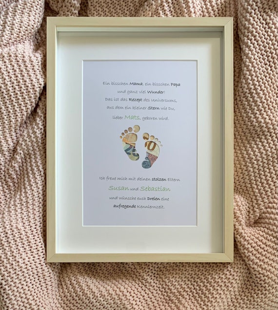 Geldgeschenk Geburt Geschenk zur Geburt Baby Etsy