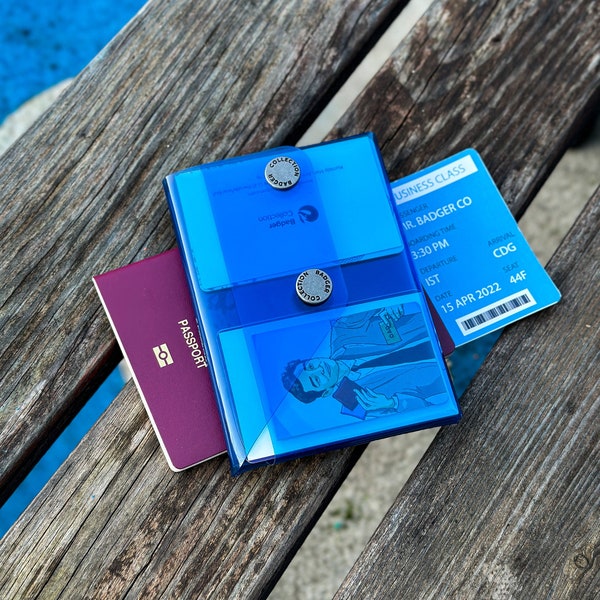 Clear Passport Cover Etsy