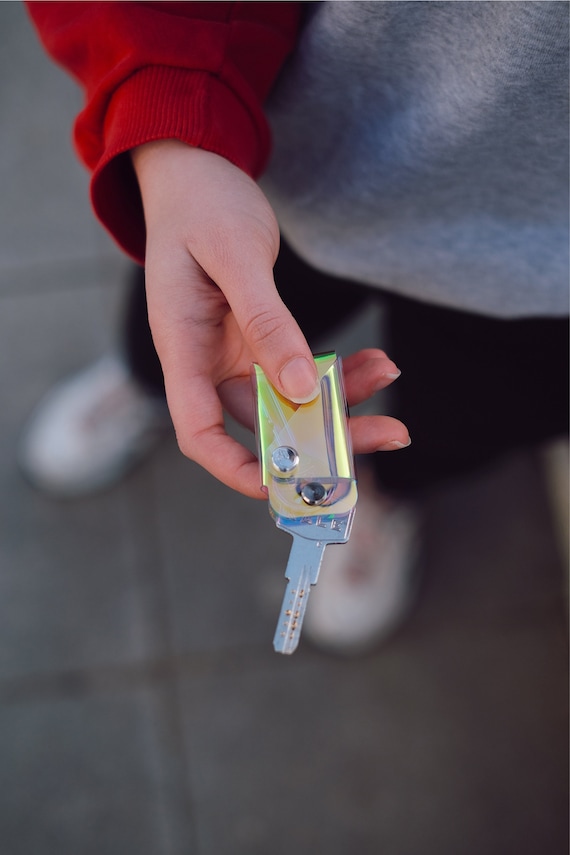 Hologram Keychain, Design Keychain, Hologram Key Holder, Boyfriend Keychain, Street Keychain, PVC Keychain, holographic Keychain, Key Wallet