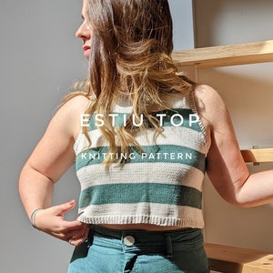 ESTIU TOP - Knitting pattern