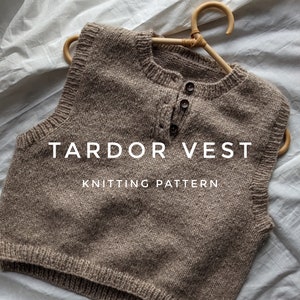 Tardor Vest - Knitting pattern
