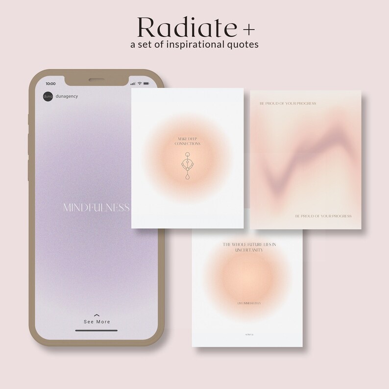 gradient instagram template, instagram story background, instagram post background, instagram template quote, inspirational quotes, gradient template canva, aesthetic social media, pastel gradient, small business, digital download, texture gradient, Holistic Wellness Reels, Instagram Reels for Coaches, Canva Templates for Wellness Coach, Editable Canva Template, Social Media Templates