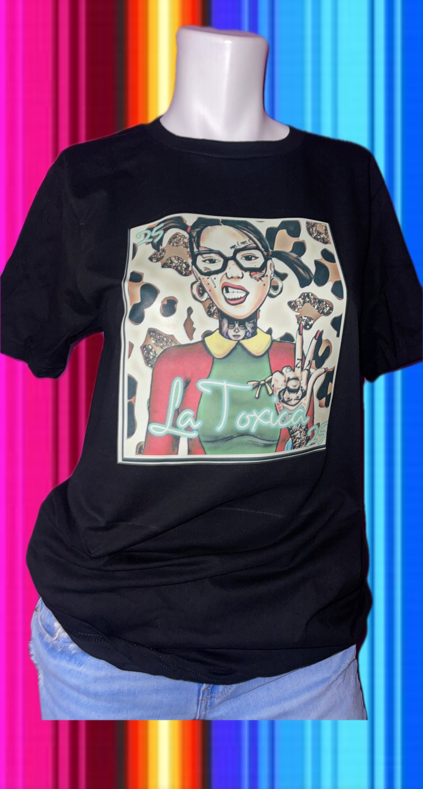 La Toxica Glow in the Dark Loteria Shirt - Etsy Canada