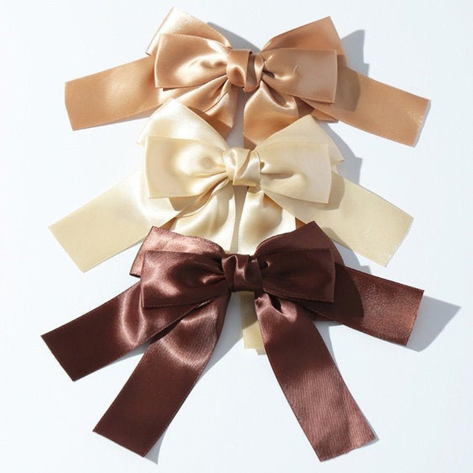 Hair bow set 3pieceperfect for hairs Etsy