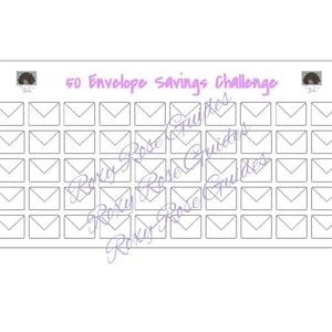 50 Envelope Savings Challenge