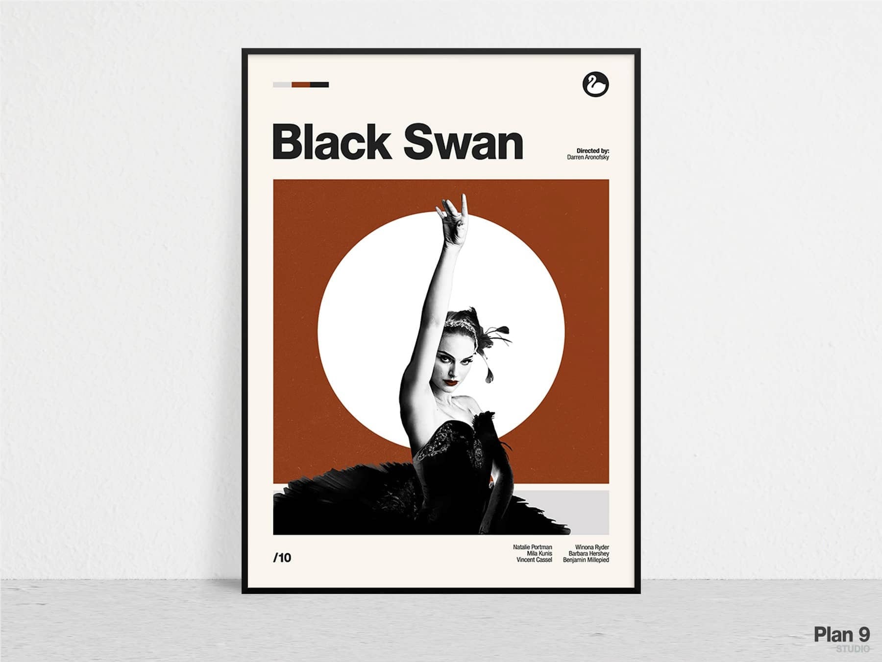 Black Swan Minimalist Poster