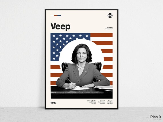 VEEP Retro Tv Series Print Modern Vintage Mid Century Modern Minimalist Tv  Series Art Tv Series Poster - Etsy